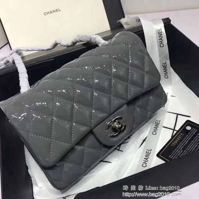 香奈兒CHANEL 升級版A1116小羊皮金銀鏈條單肩斜挎包 DSC1051
